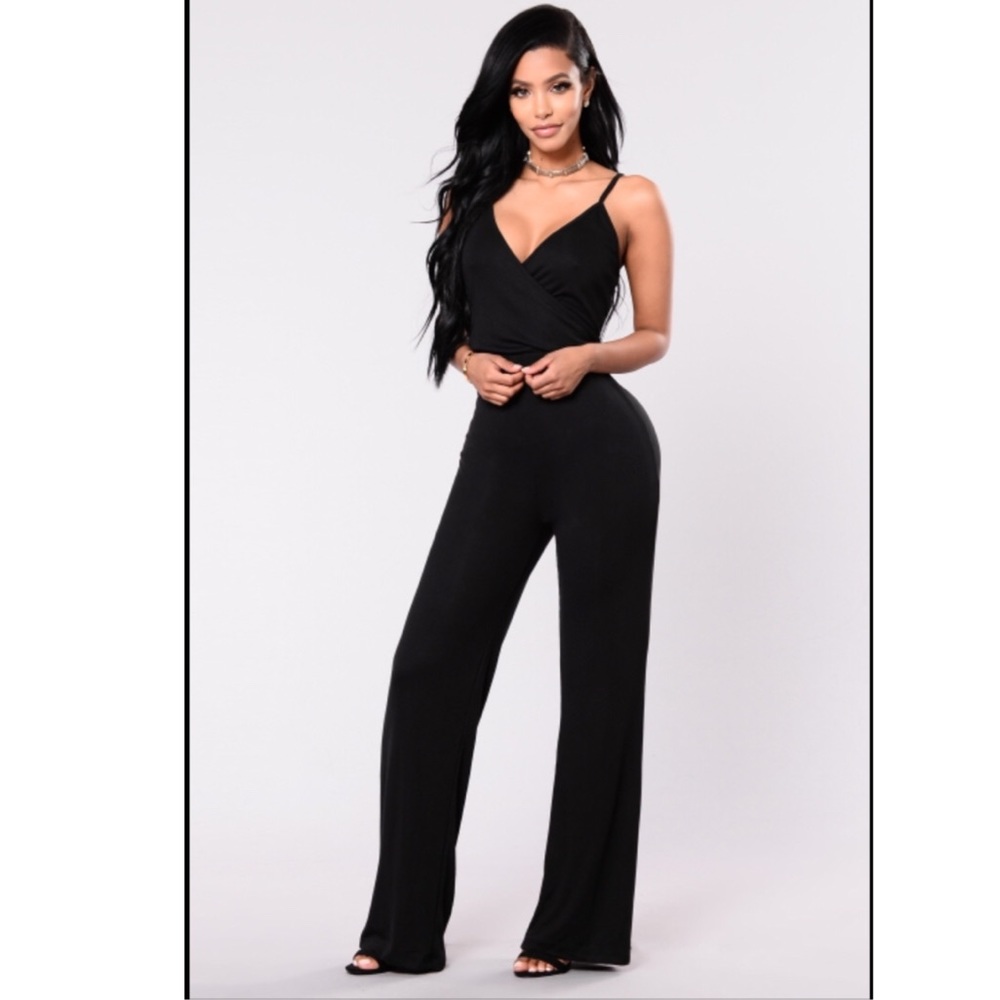 Fashion nova Take a Ride Jumpsuit size xs
